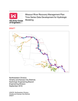 Missouri River Recovery Management Plan Time Series Data Development for Hydrologic Modeling