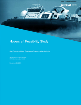 Hovercraft Feasibility Study