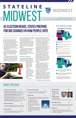 As Election Nears, States Prepare for Big Changes in How People Vote