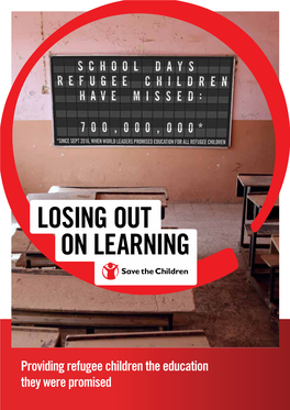 Providing Refugee Children, the Education They Were Promised