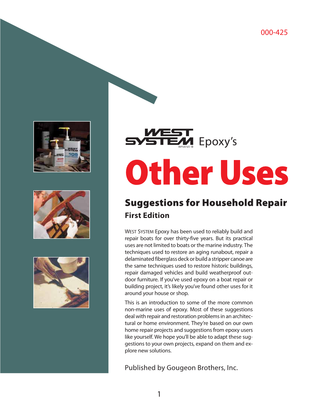 Other Uses Suggestions for Household Repair First Edition