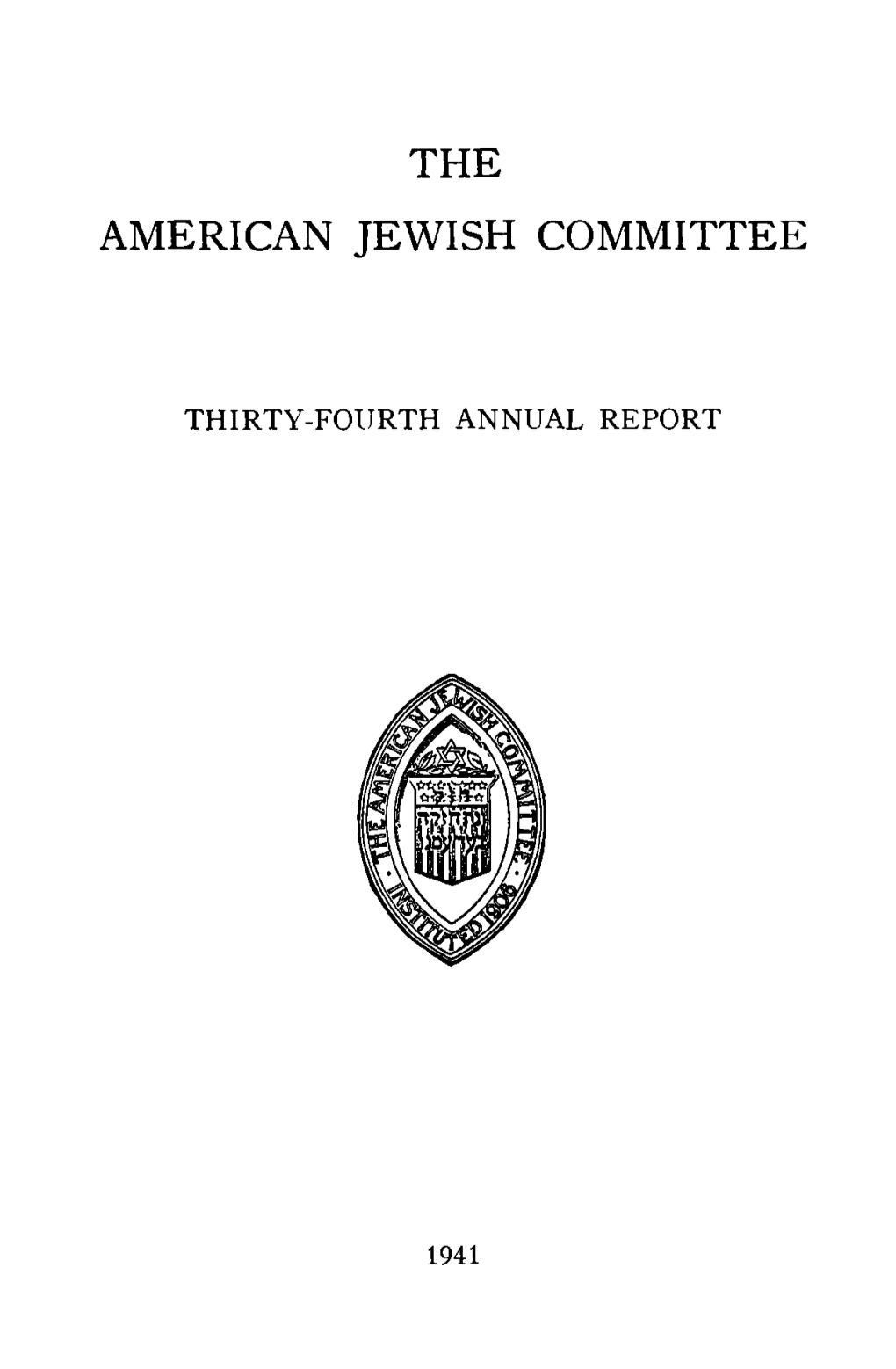The American Jewish Committee
