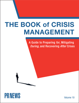 THE BOOK of CRISIS MANAGEMENT