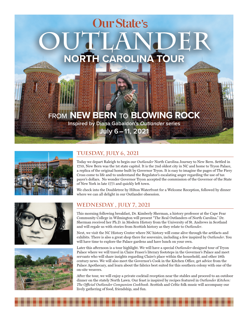 Outlander Weekend Itinerary