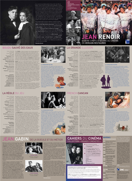 Jean Renoir CARLOTTA FILMS LES GRANDS FILMS CLASSIQUES Fait Du Cinéma