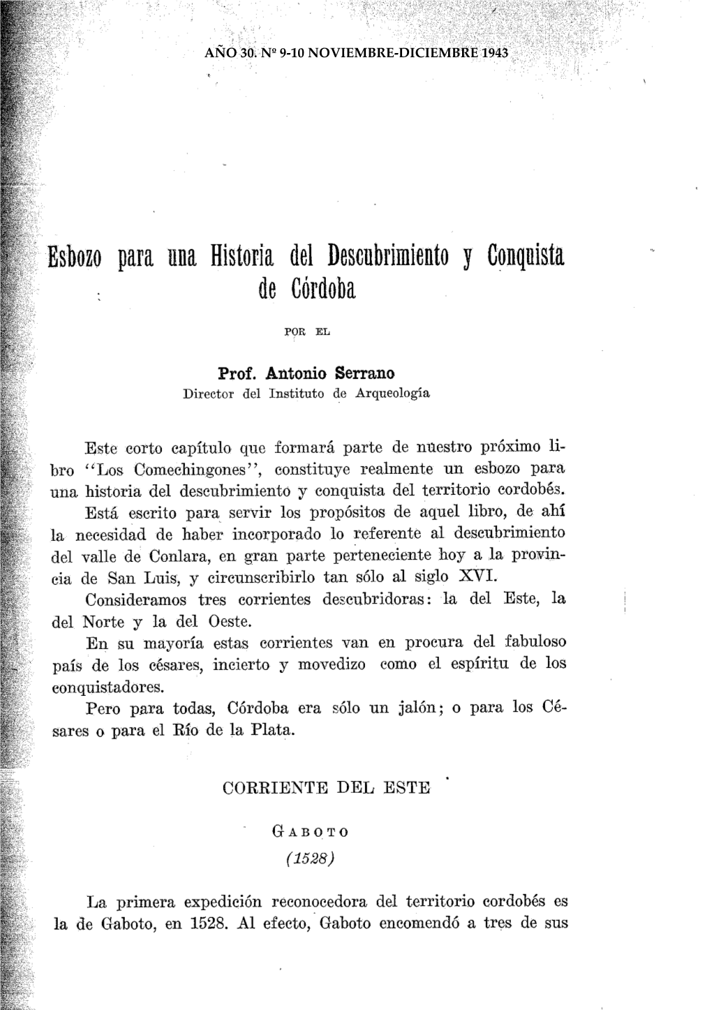 Esbozo Para Una Historia Del Descubrimiento Y Conquista De Córdoba