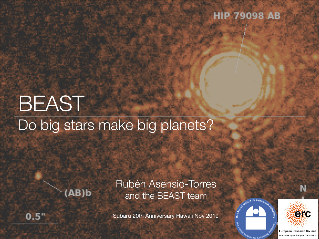 Do Big Stars Make Big Planets?