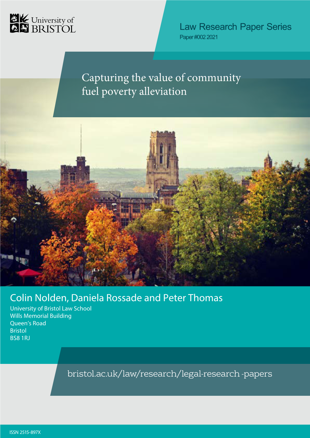 Capturing the Value of Community Fuel Poverty Alleviation