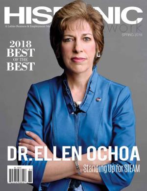 DR. ELLEN OCHOA Standing up for STEAM Cover Story