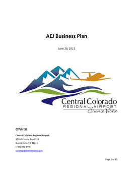 AEJ Business Plan