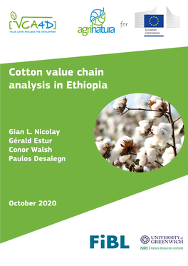 32. VCA4D Ethiopia Cotton 2020.Pdf 11.81 MB