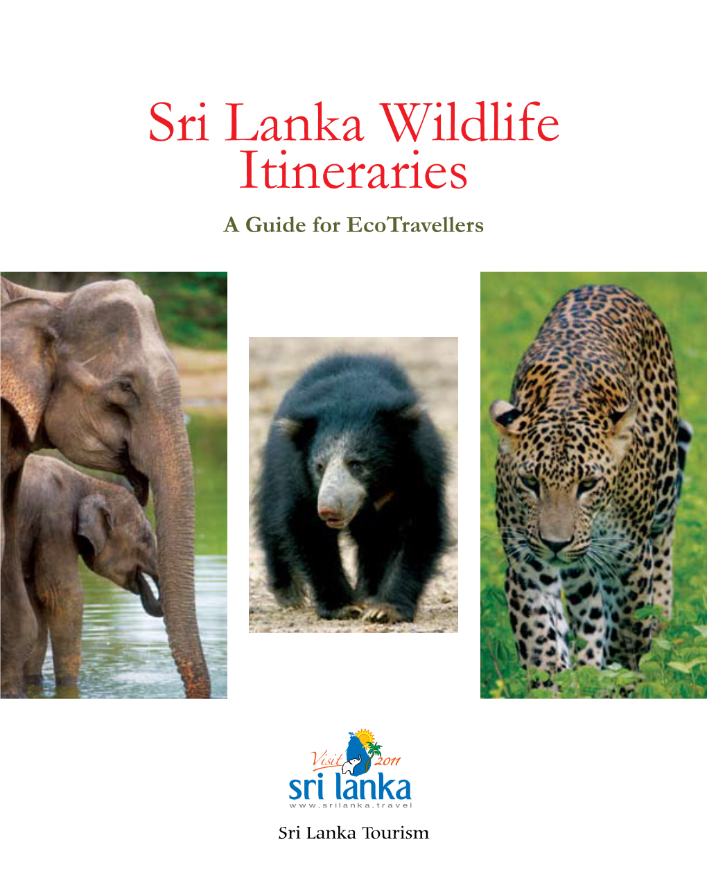 Sri Lanka Wildlife Itineraries a Guide for Ecotravellers