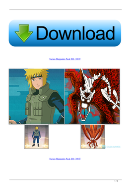 Naruto Shippuden Pack 200 300 T