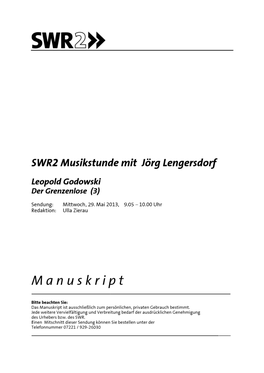 Swr2-Musikstunde-20130529.Pdf