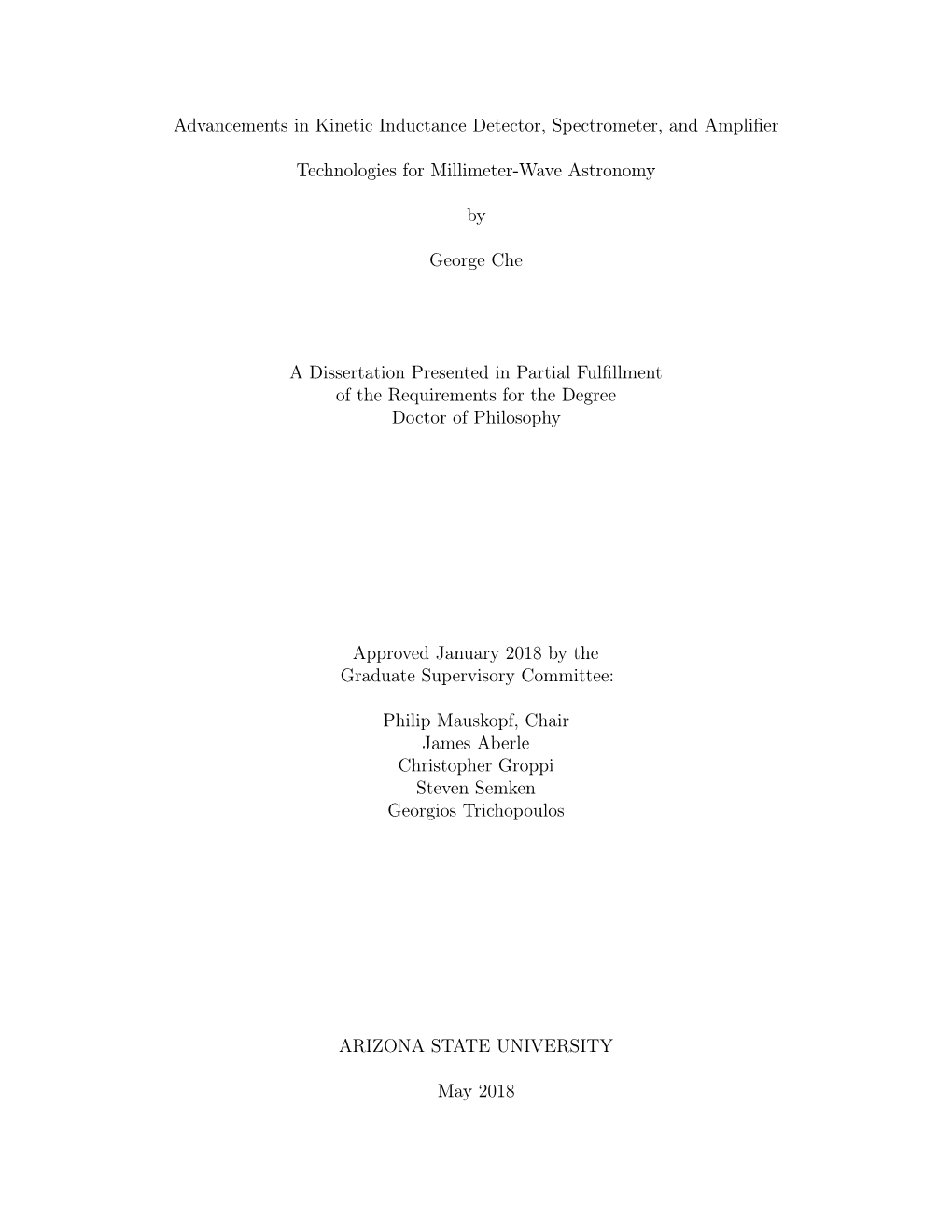 Advancements in Kinetic Inductance Detector, Spectrometer, and Ampliﬁer