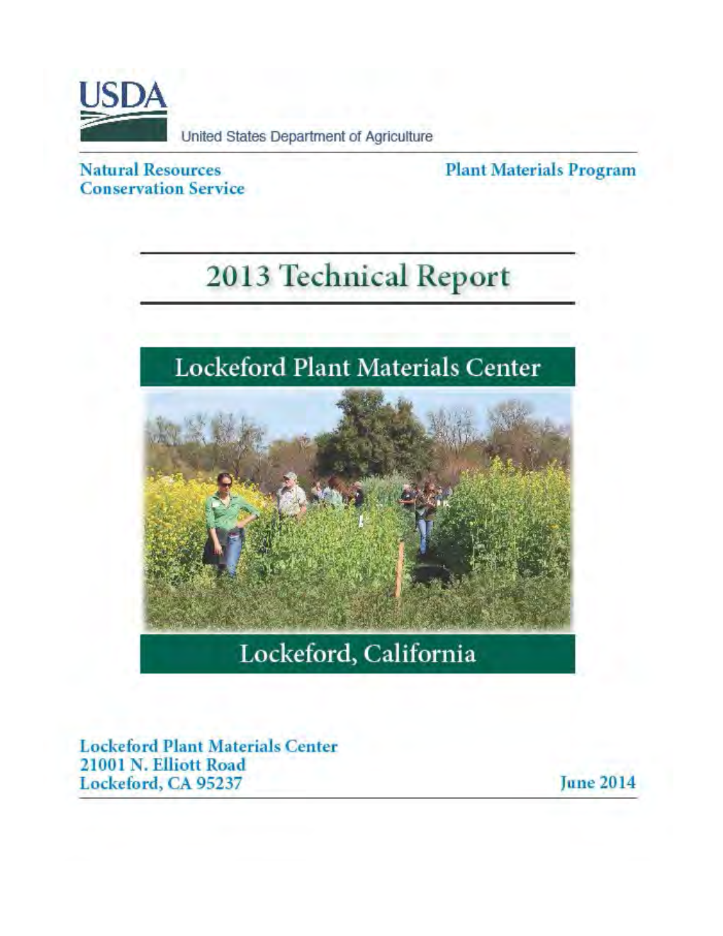 2013 Technical Report