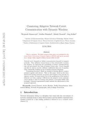 Countering Adaptive Network Covert Communication with Dynamic Wardens