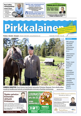 Nro 20 Pirkkalainen 19.5.21.Pdf