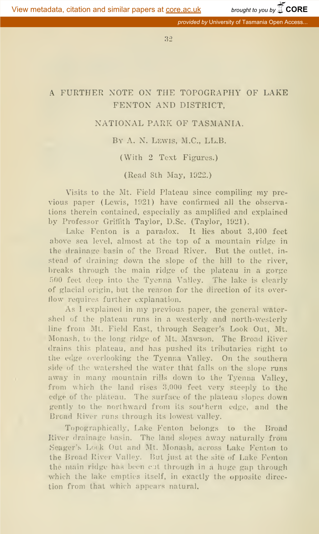 Papers and Proceedings of the Royal Society of Tasmania