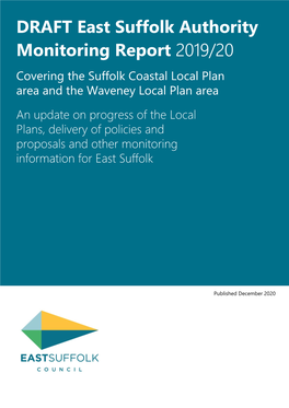DRAFT East Suffolk Authority Monitoring Report 2019/20