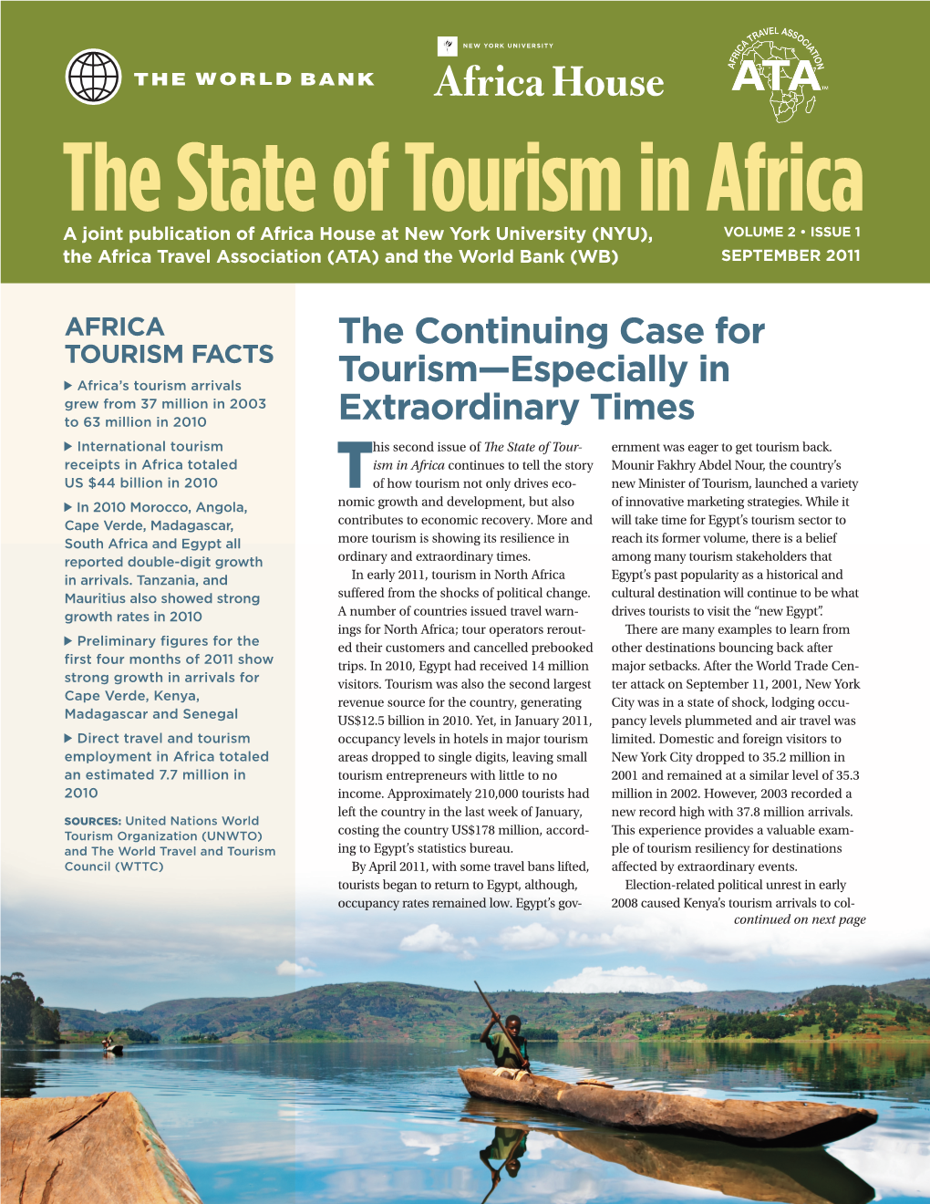 The State of Tourism in Africa