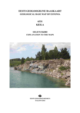 Eesti Geoloogiline Baaskaart 6331 Keila
