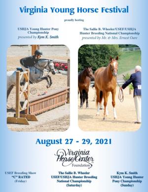29, 2021 Virginia Young Horse Festival