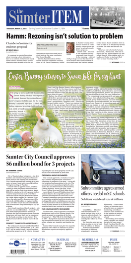 Easter Bunny Returns to Swan Lake for Egg Hunt