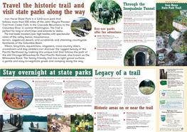 Travel the Historic Trail and Visit State Parks Along The