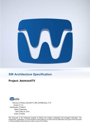 SW Architecture Specification