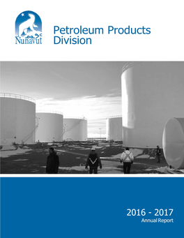 2016-2017 Petroleum Products Division Annual Report