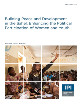Building Peace and Development in the Sahel: Enhancing the Political Participation of Women and Youth