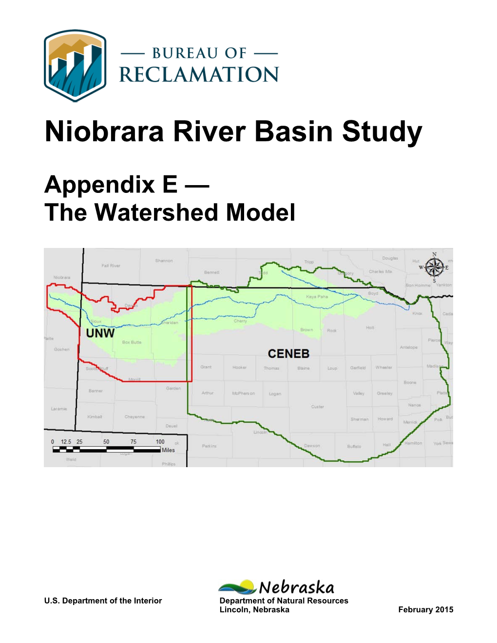 Niobrara Basin Study Appendix E