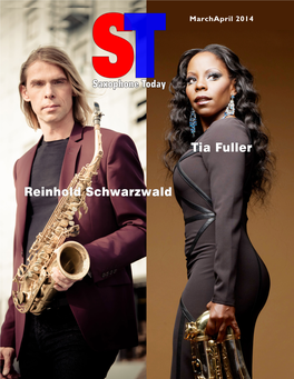 Saxophone Today Front Cover