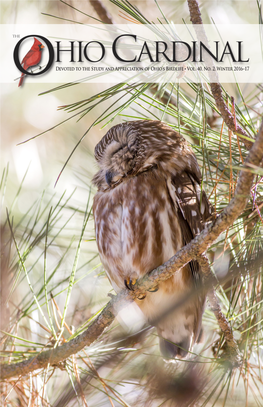 Devoted to the Study and Appreciation of Ohio's Birdlife • Vol. 40, No. 2