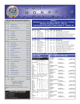 2004-05 Game Notes.Qxd