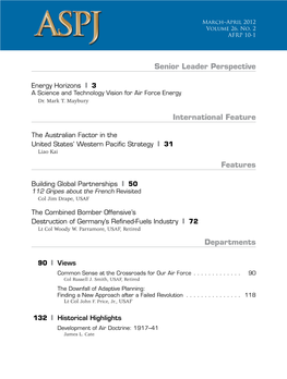 Senior Leader Perspective International Feature Features