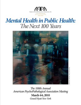 Mental Health in Public Health