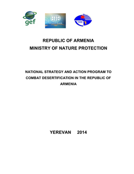 Republic of Armenia Ministry of Nature Protection