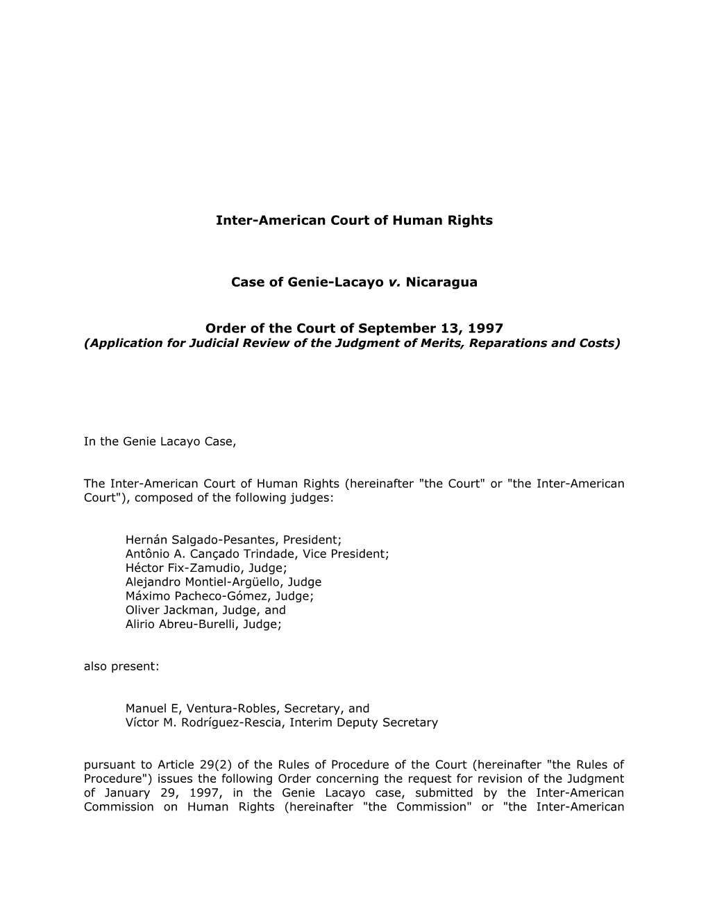 Inter-American Court of Human Rights s13