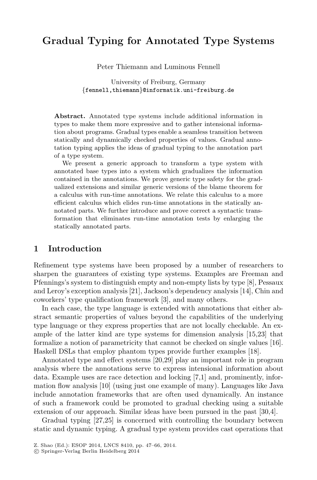 Gradual Typing for Annotated Type Systems