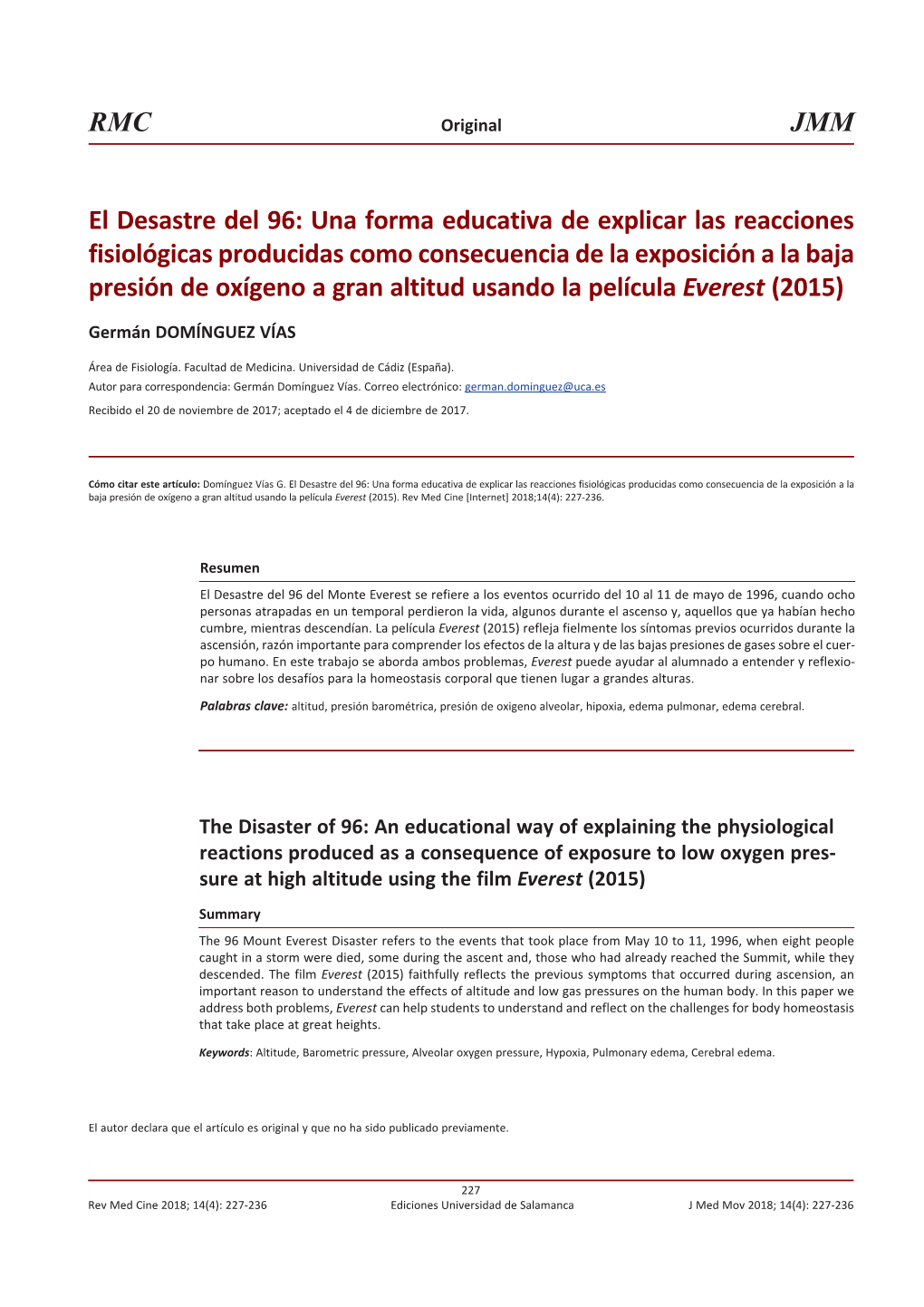 El Desastre Del 96: Una Forma Educativa De Explicar Las