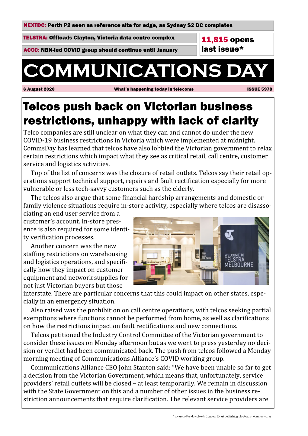 Communications Day