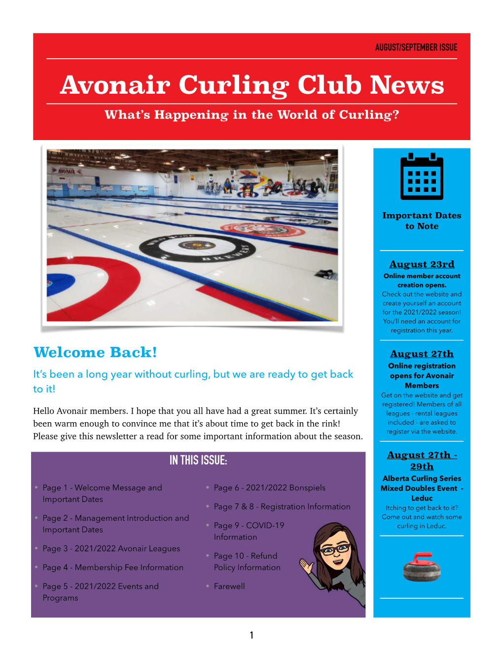 August Newsletter