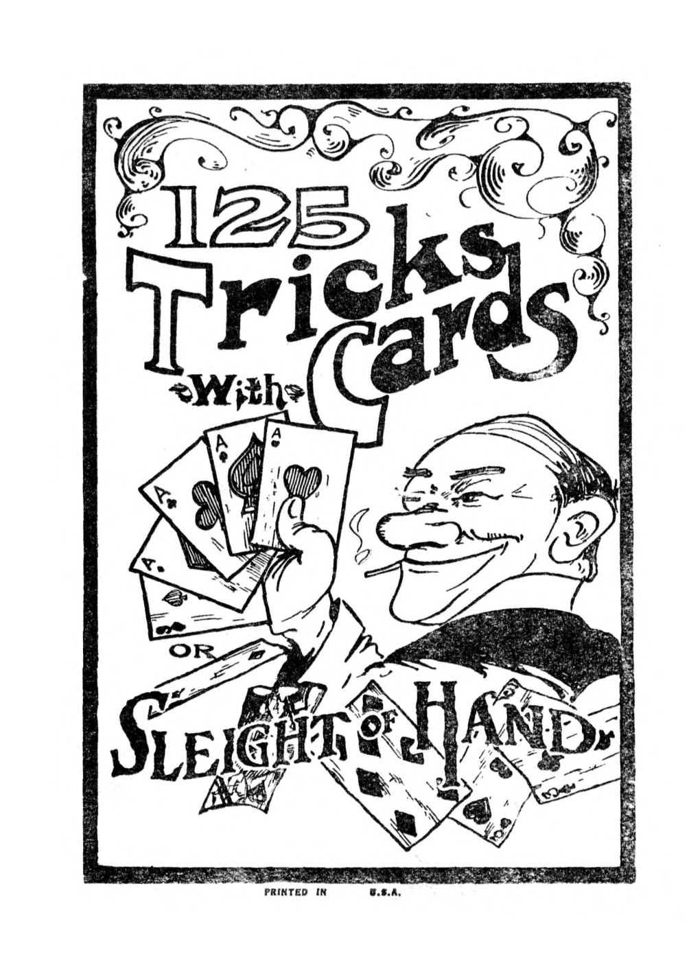 125 Tricks with Cards Or Sleight of Hand Introductory Ttie State Library of Victoria 