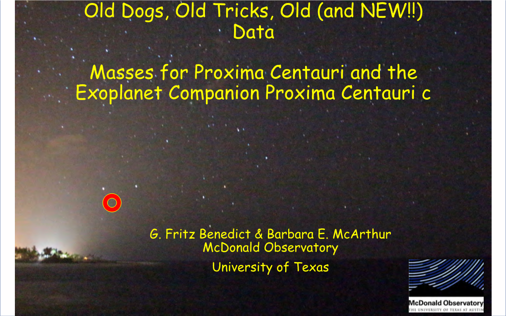 A Mass for Proxima Centauri C