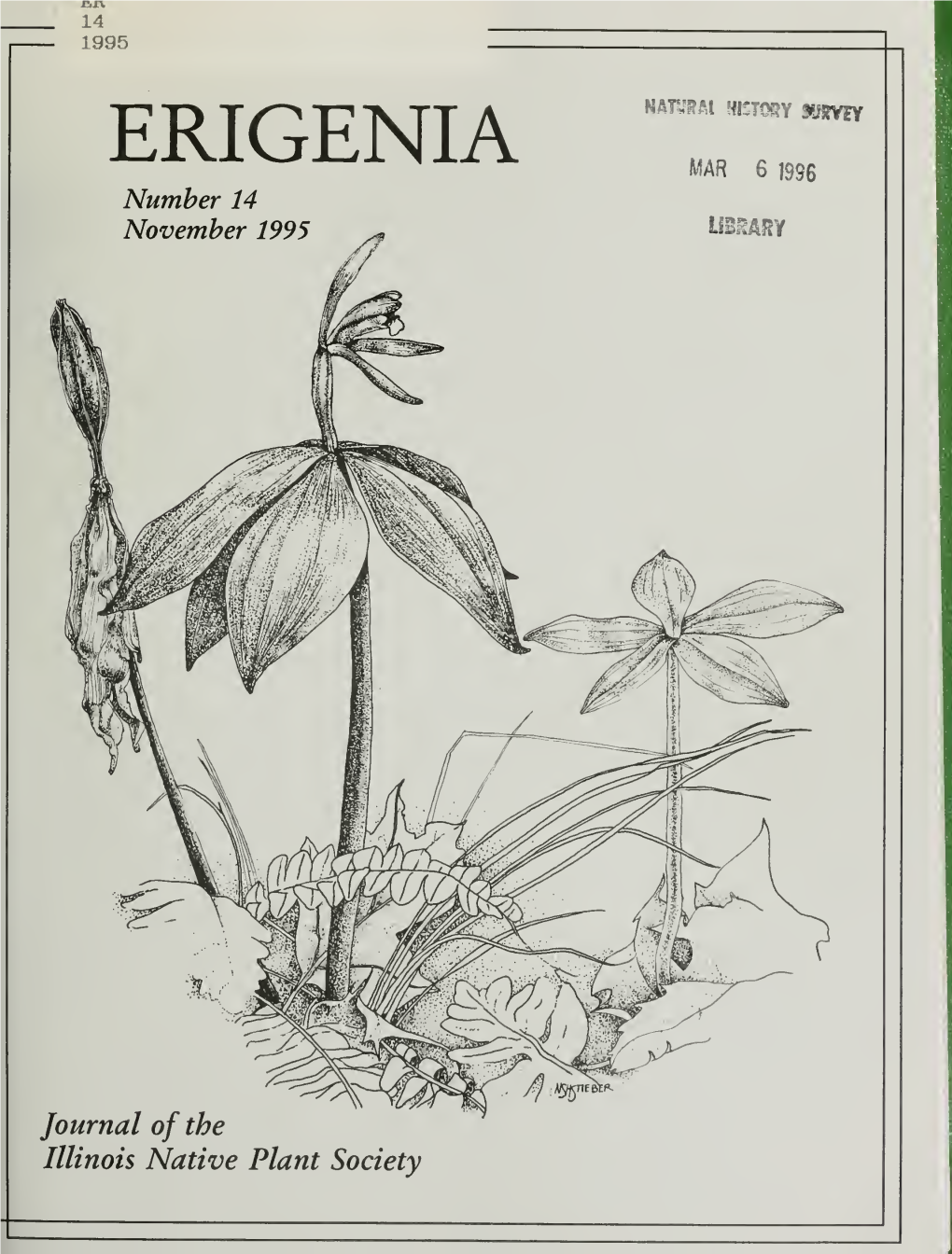 Erigenia : Journal of the Southern Illinois Native Plant Society