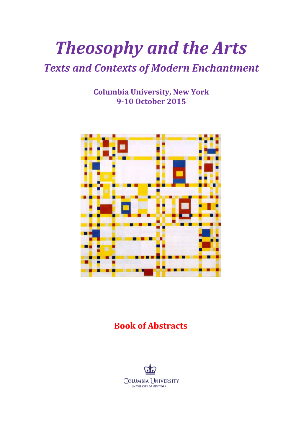 Theosophy and the Arts Texts and Contexts of Modern Enchantment