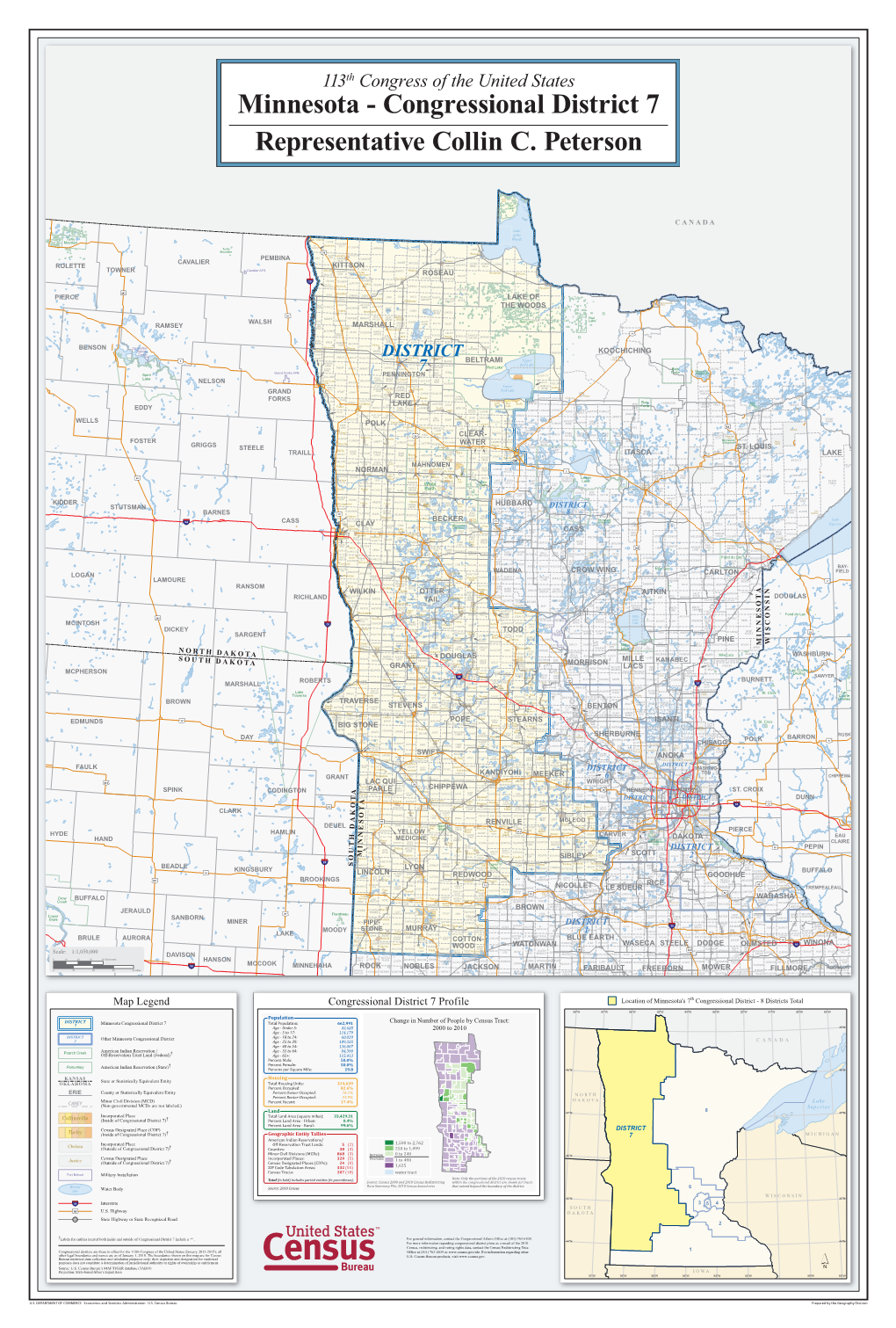 MINNESOTA N 113 Congress of the United States M O