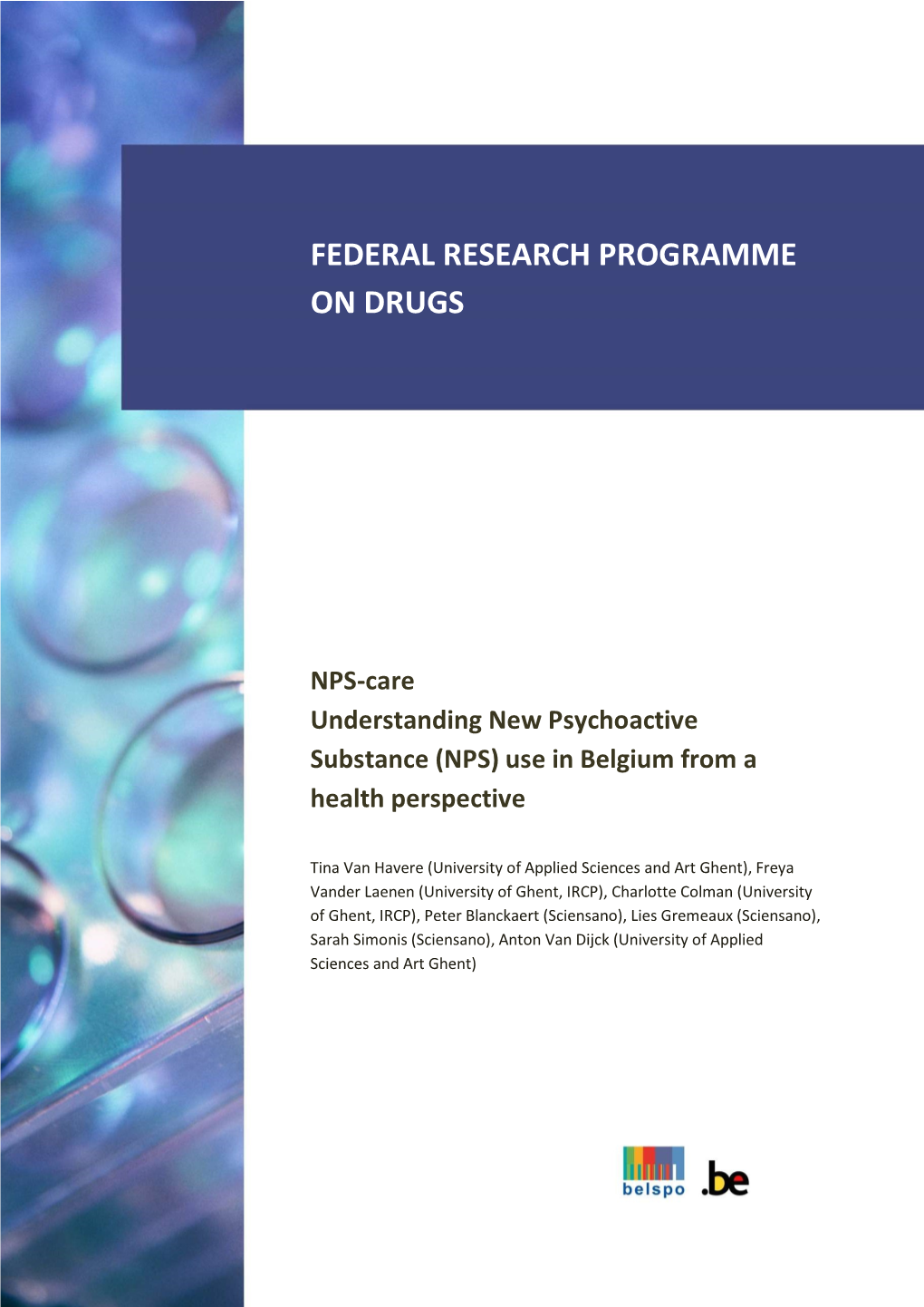 Federal Research Programme on Drugs